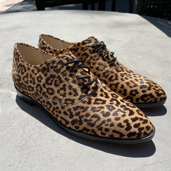 Cole Haan Shoes - Cole Haan Grandseries Leopard Print Oxfords